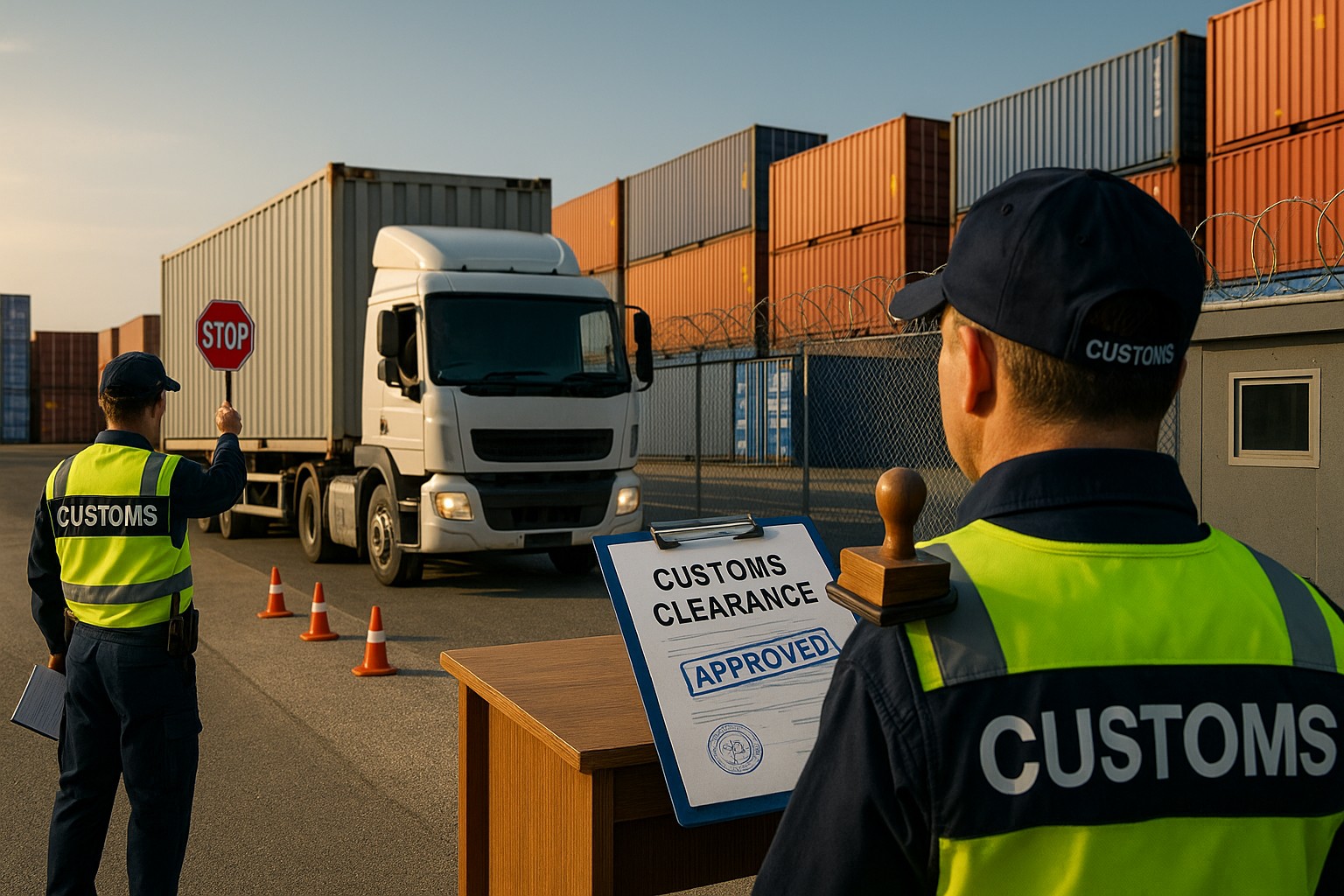 Customs Clearance Banner